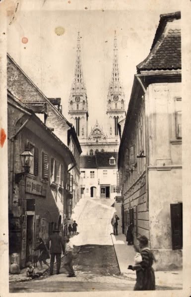 Skalinska ulica 1914. godine